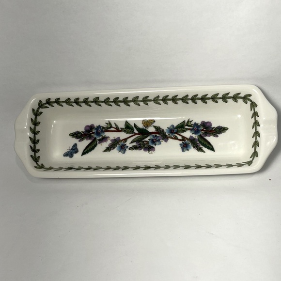 PORTMEIRION Botanic garden rectangular dish corn butter - Picture 7 of 9